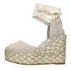 Espadrilles With Heel In Multi