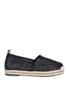 ESPADRILLES ESPADRILLES WOMAN ESPADRILLES BLACK SIZE 8 TEXTILE FIBERS