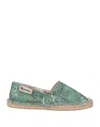 Espadrilles In Sage Green