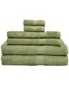 Espalma 6pc Towel Set In Green