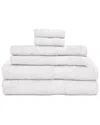 Espalma 6pc Towel Set In White