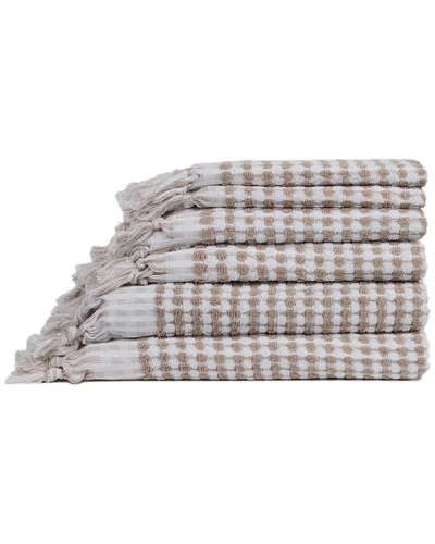 Espalma Santorini 6pc Towel Set In Multi