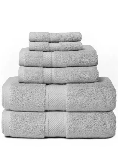 ESPALMA ESPALMA ZERO TWIST HOTEL 6PC BATH TOWEL SET