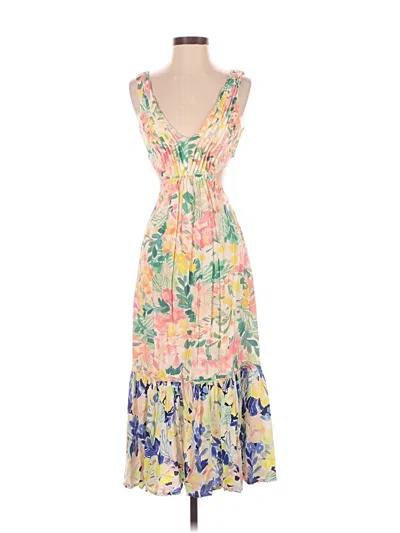 Pre-owned Especia Casual Dress In Yellow