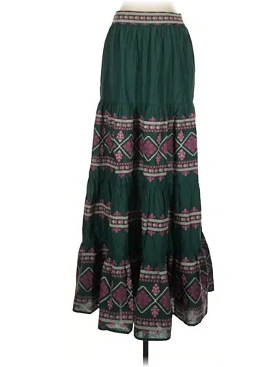 Pre-owned Especia Casual Skirt In Green