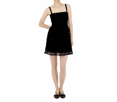 Especia Lumina Short Dress In Black