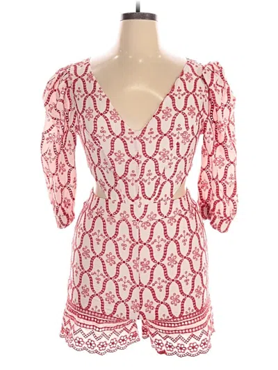 Pre-owned Especia Romper In Red