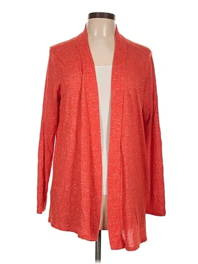 Pre-owned Espresso Cardigan Sweater In Red
