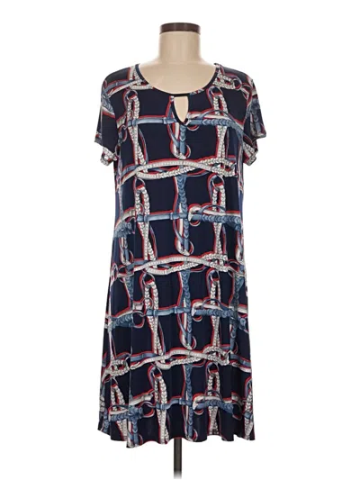 Pre-owned Espresso Casual Dress In Blue