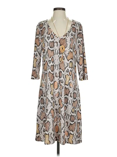 Pre-owned Espresso Casual Dress In Brown