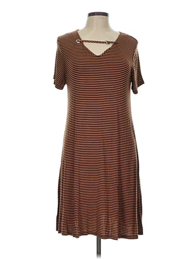 Pre-owned Espresso Casual Dress In Brown