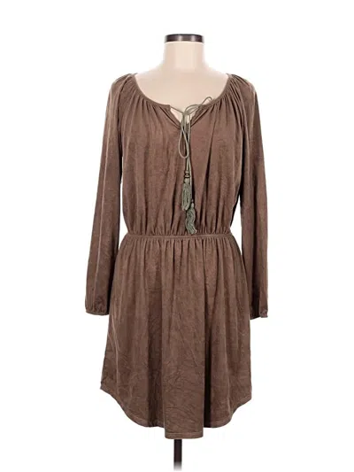 Pre-owned Espresso Casual Dress In Brown