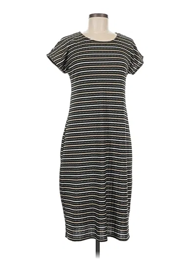 Pre-owned Espresso Casual Dress In Gray