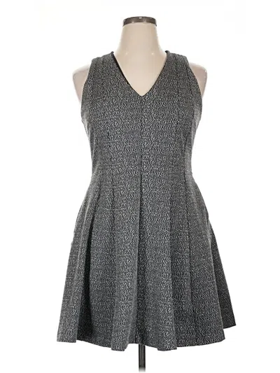 Pre-owned Espresso Casual Dress In Gray