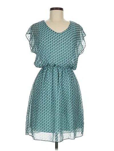 Pre-owned Espresso Casual Dress In Teal
