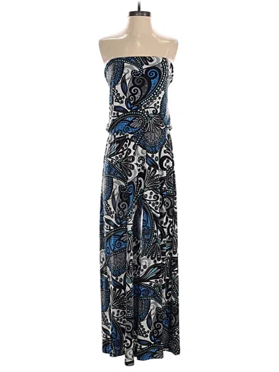 Pre-owned Espresso Jumpsuit In Blue