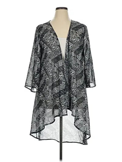 Pre-owned Espresso Kimono In Gray