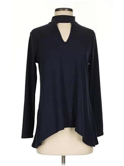 Pre-owned Espresso Long Sleeve Turtleneck In Black