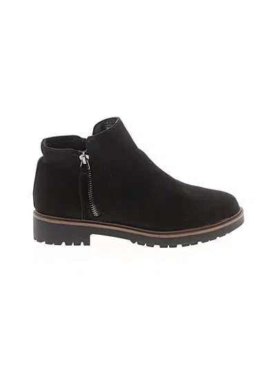 Pre-owned Esprit Ankle Boots In Black