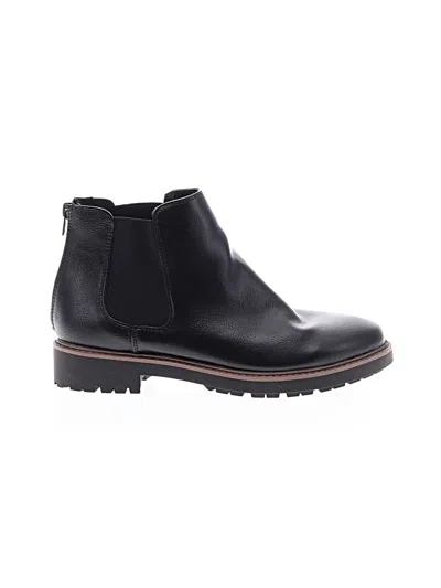 Pre-owned Esprit Ankle Boots In Black