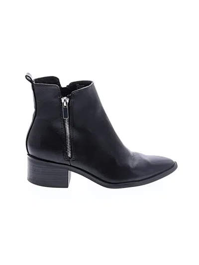 Pre-owned Esprit Ankle Boots In Black