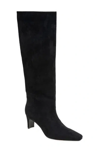 Esprit Ashton Faux Leather Tall Boot In Black