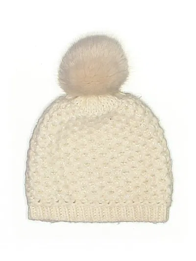 Pre-owned Esprit Beanie Hat In White