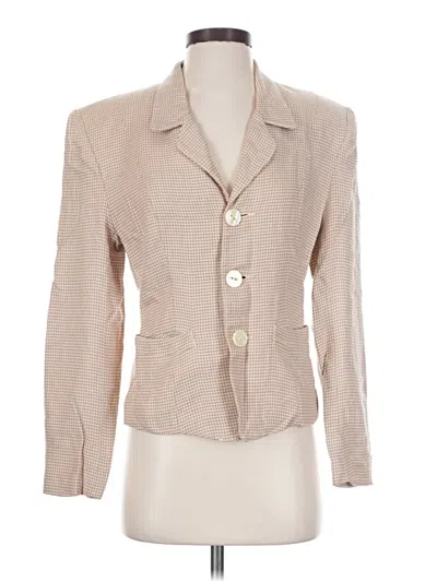Pre-owned Esprit Blazer Jacket In Tan
