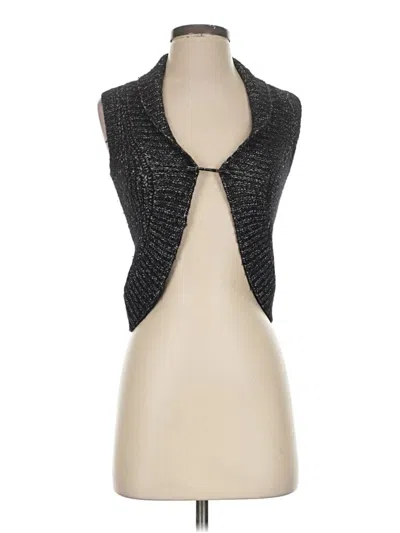 Pre-owned Esprit Cardigan Sweater In Black