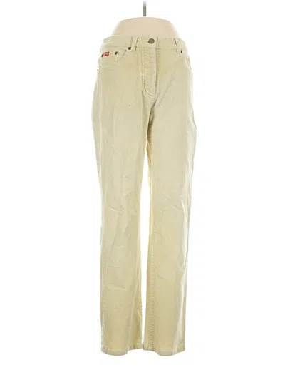 Pre-owned Esprit Casual Pants In Yellow