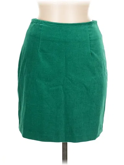 Pre-owned Esprit Casual Skirt In Green