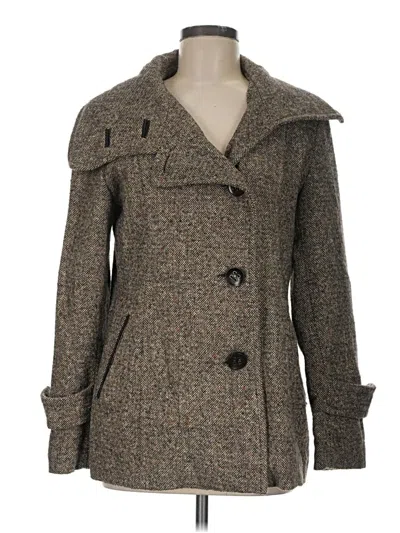 Pre-owned Esprit Coat In Gray