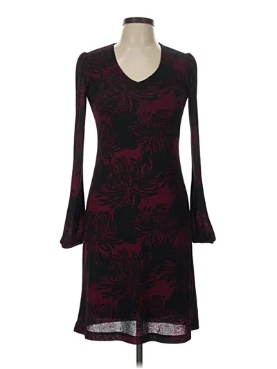 Pre-owned Esprit Cocktail Dress In Burgundy