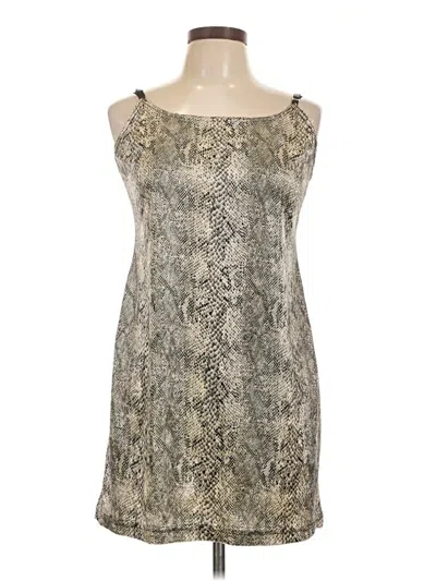 Pre-owned Esprit Cocktail Dress In Silver