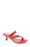 Esprit Elian Toe Loop Sandal In Red