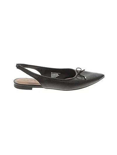 Pre-owned Esprit Flats In Black