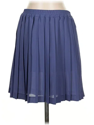 Pre-owned Esprit Formal Skirt In Blue