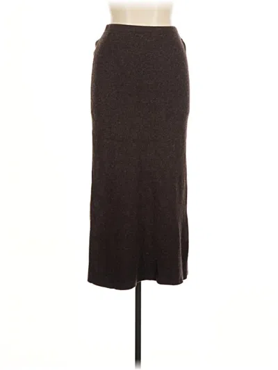 Pre-owned Esprit Formal Skirt In Brown