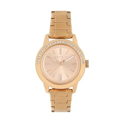 Esprit Ladies' Watch  Es1l136m0115 Gbby2 In Gold