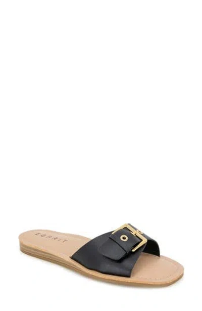 Esprit Lily Slide Sandal In Black