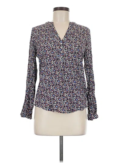Pre-owned Esprit Long Sleeve Blouse In Blue