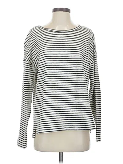 Pre-owned Esprit Long Sleeve T-shirt In Silver