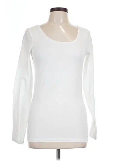 Pre-owned Esprit Long Sleeve T-shirt In White