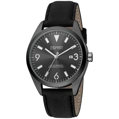 Esprit Men's Watch  Es1g304p0265 Gbby2 In Black