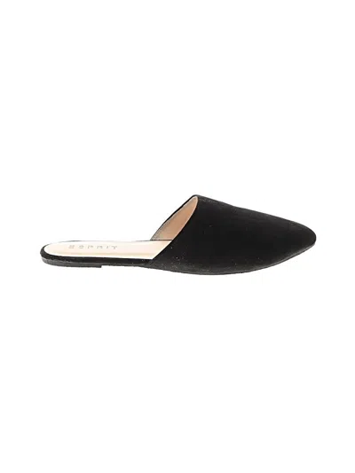 Pre-owned Esprit Mule/clog In Black