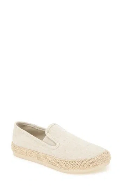 Esprit Nadine Espadrille Sneaker In Natural Linen