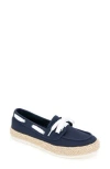 Esprit Netty Twill Slip-on Sneaker In Navy
