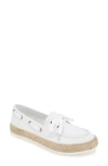 Esprit Netty Twill Slip-on Sneaker In White