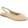Esprit Petria Slingback Flat In Neutral