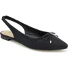 Esprit Petria Slingback Flat In Black